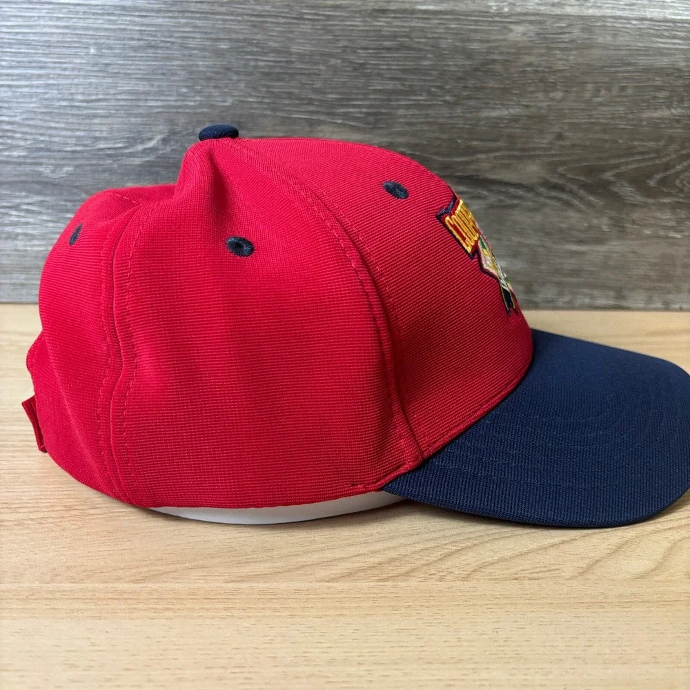 Cooperstown‎ Hat Cap Strap Back Red Logo Baseball Dreams Park Adjustable